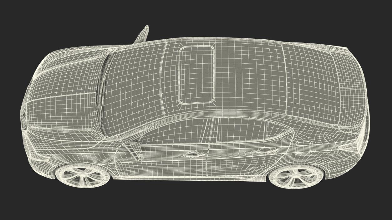 Sport Sedan Generic 3D model