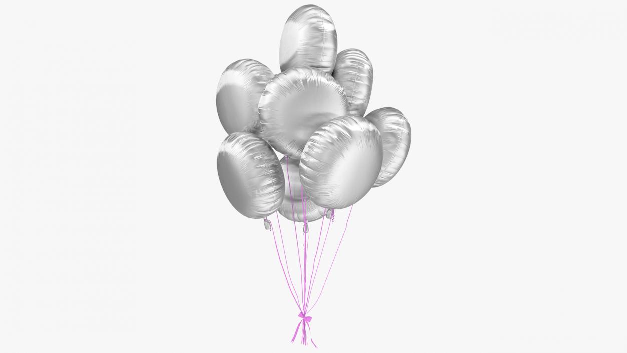 3D model Party Decoration Foil Balloons