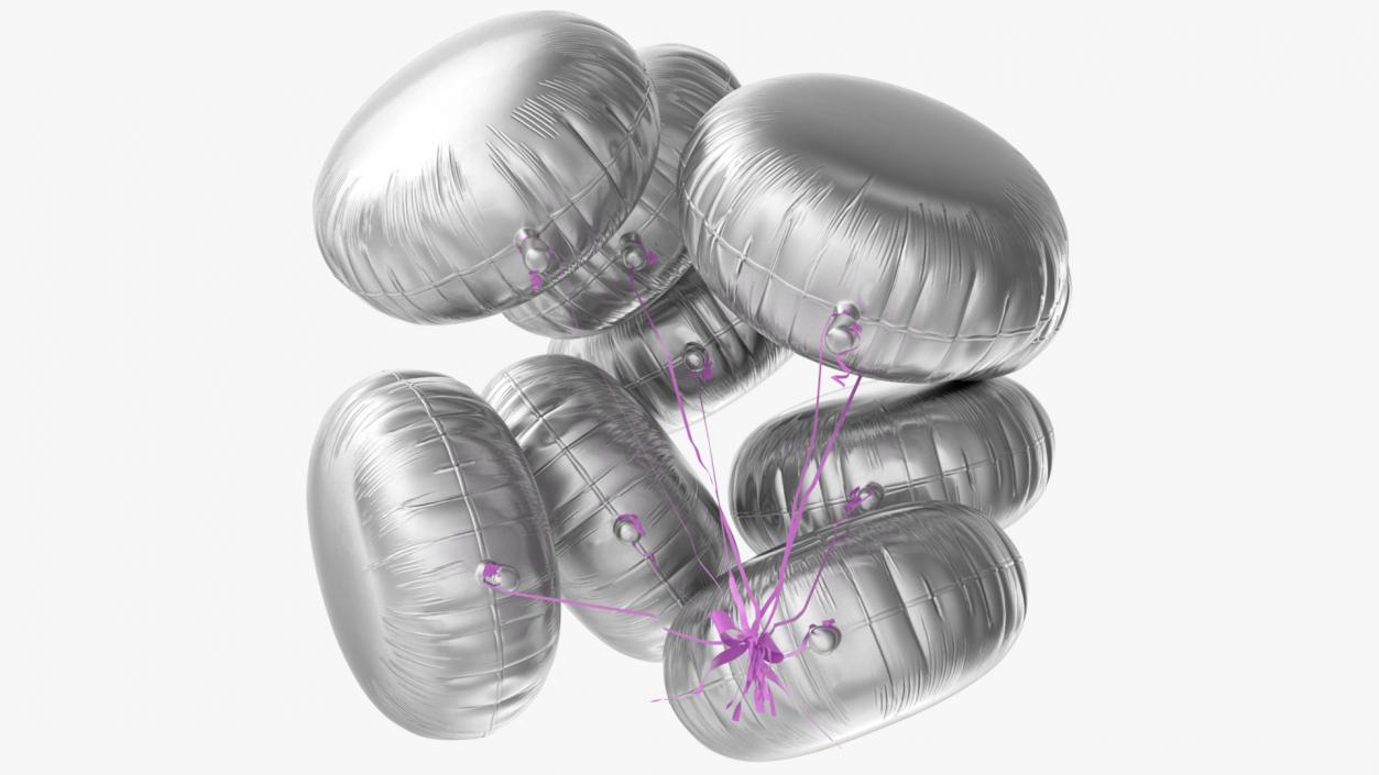 3D model Party Decoration Foil Balloons