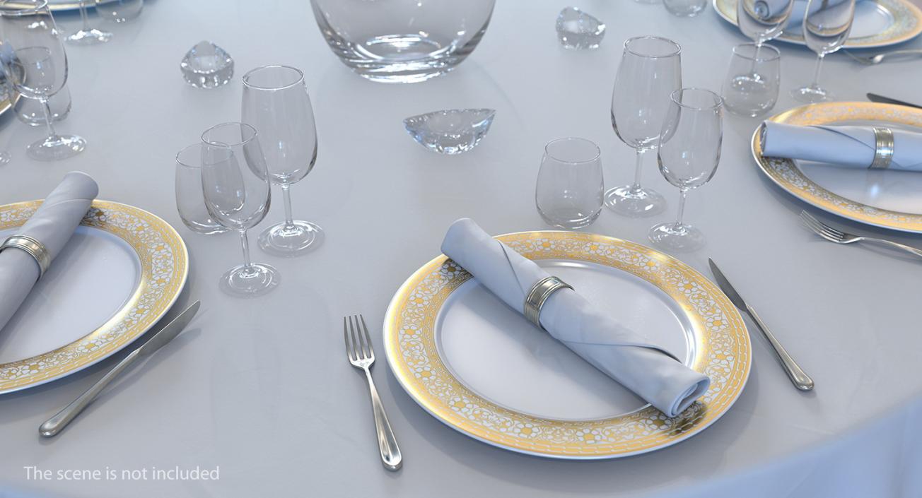 3D Folded Table Napkin Cotton