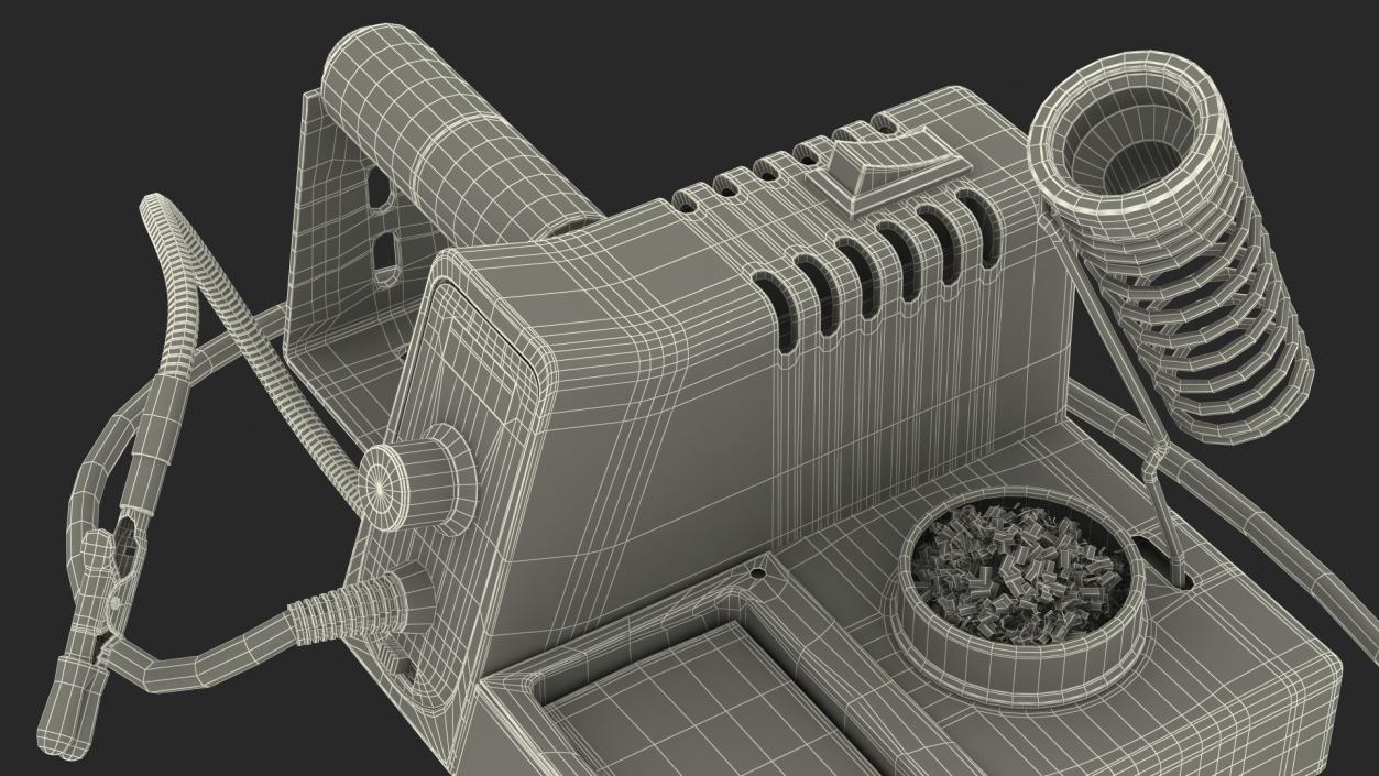 X Tronic Model 3020 XTS Digital Soldering Station 3D model