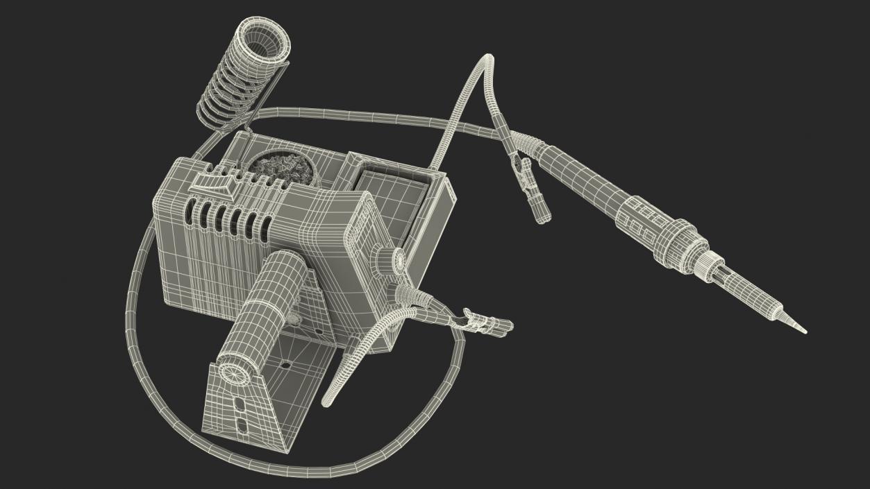 X Tronic Model 3020 XTS Digital Soldering Station 3D model