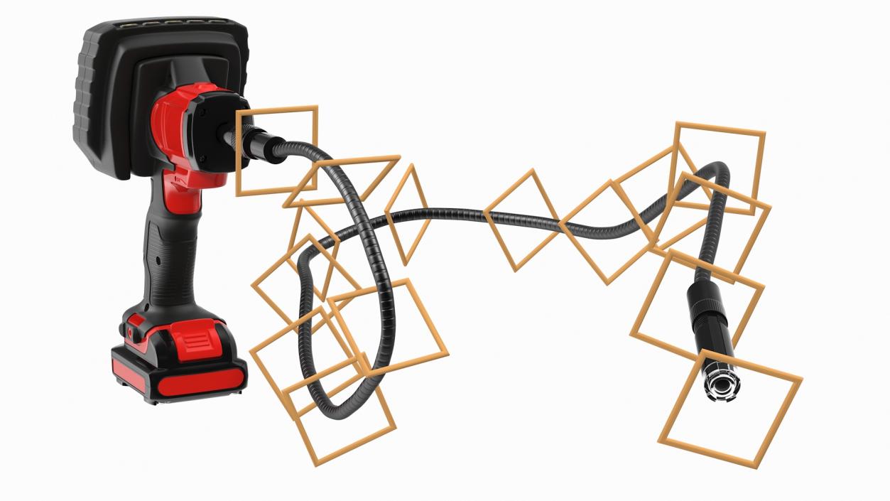 3D Inspection Camera Dewalt Rigged