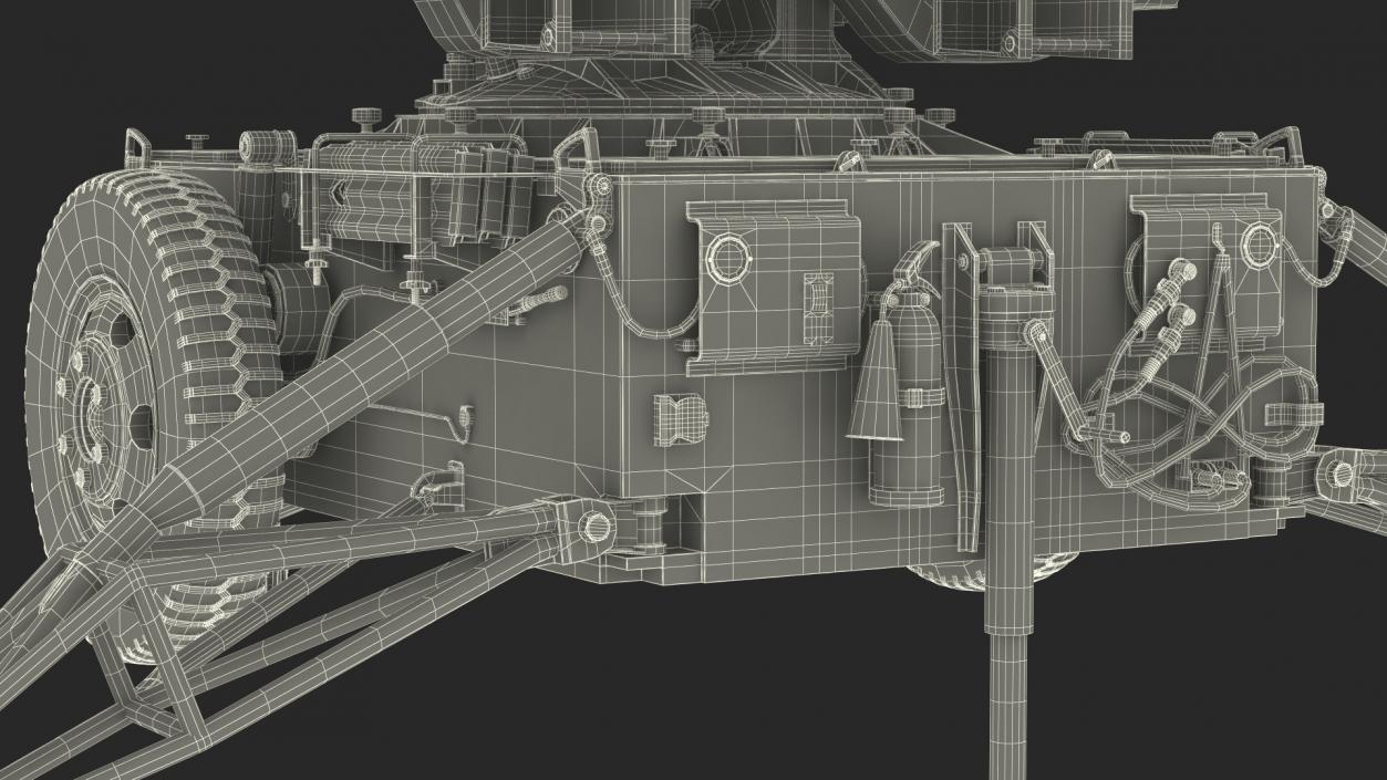 3D MIM23 HAWK Light Green Rigged for Maya model