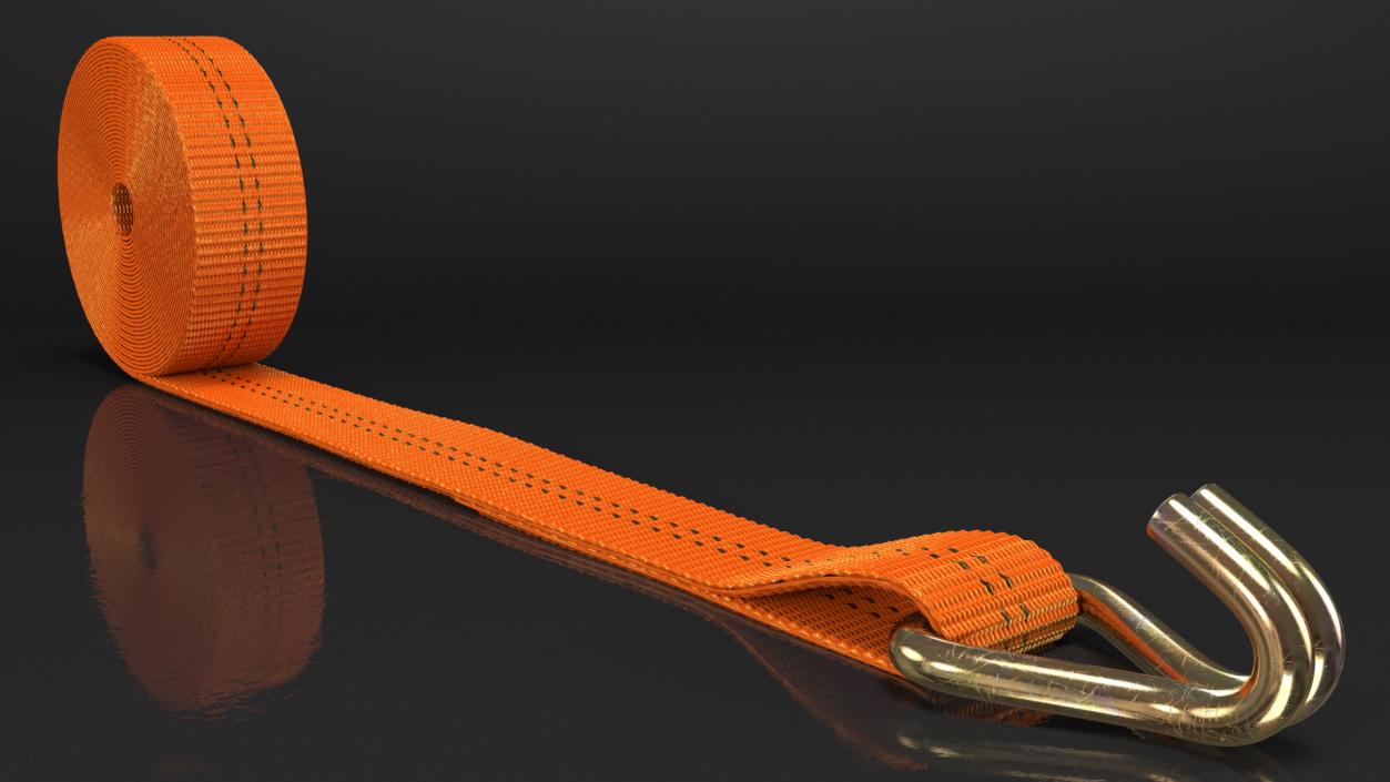 Strap Belt Folded 3D