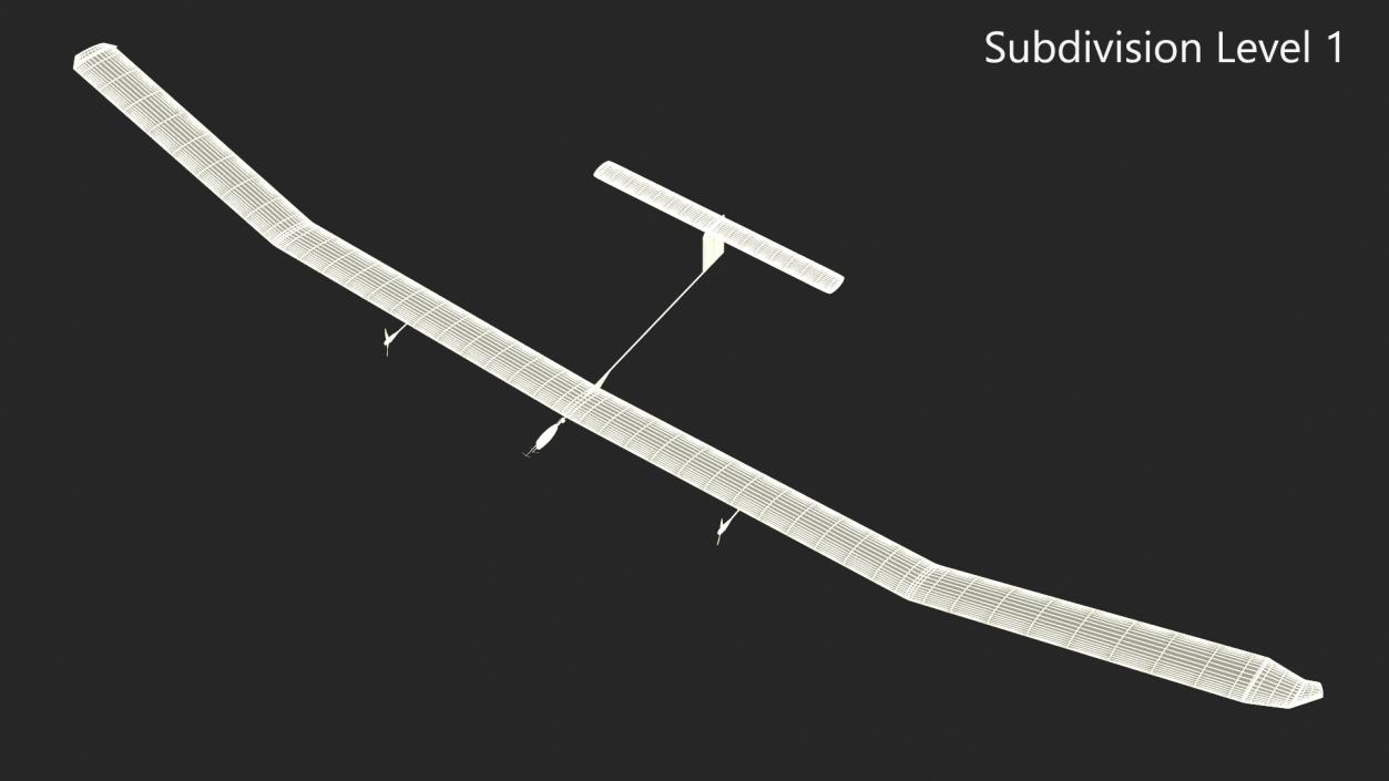 3D Solar Powered Unmanned Aircraft