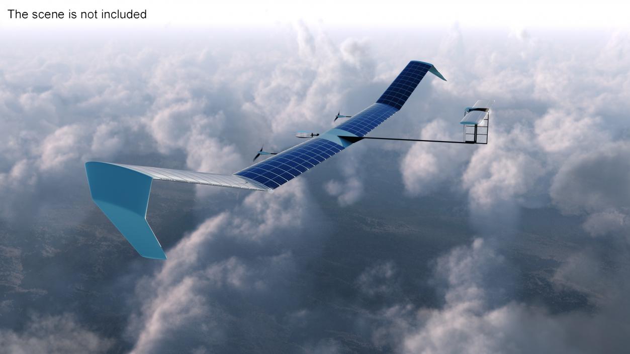 3D Solar Powered Unmanned Aircraft