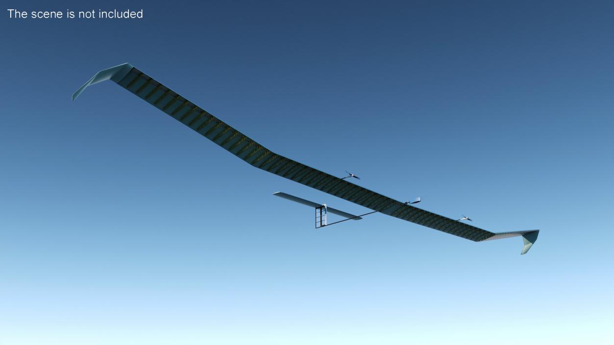 3D Solar Powered Unmanned Aircraft