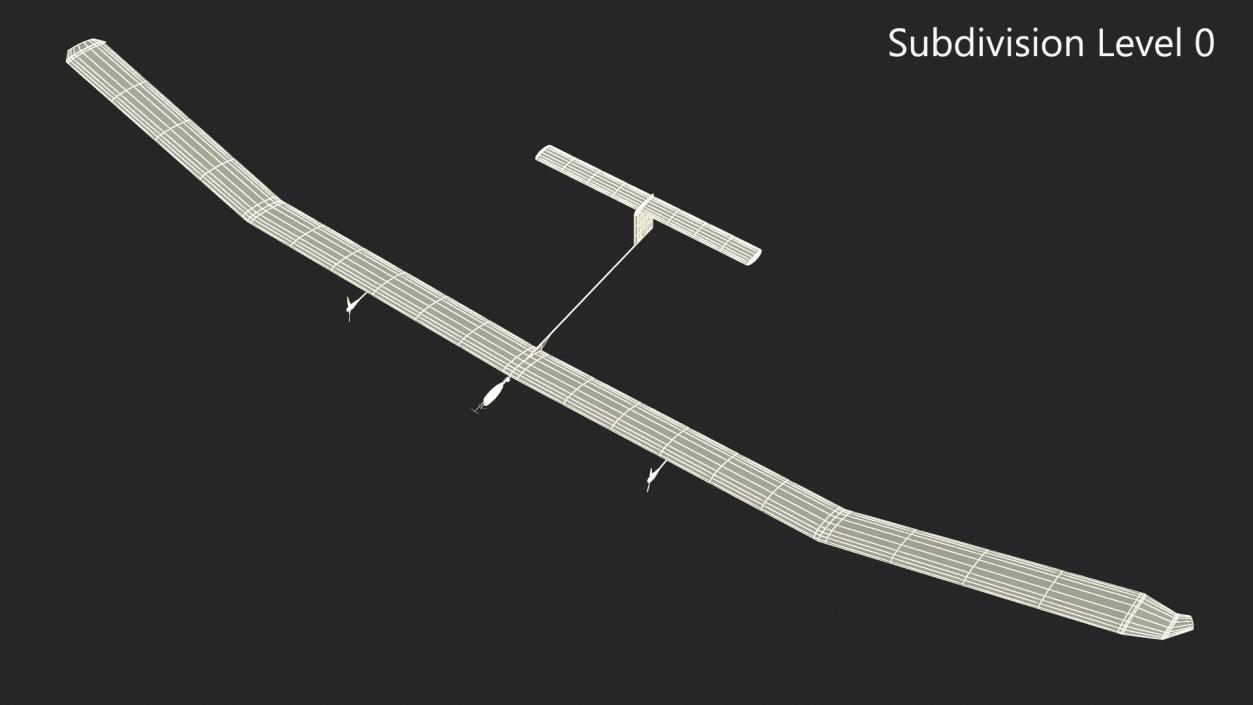 3D Solar Powered Unmanned Aircraft