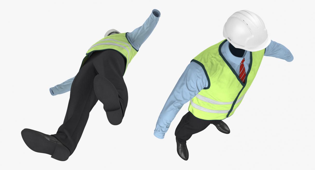 3D model Construction Architect Uniform