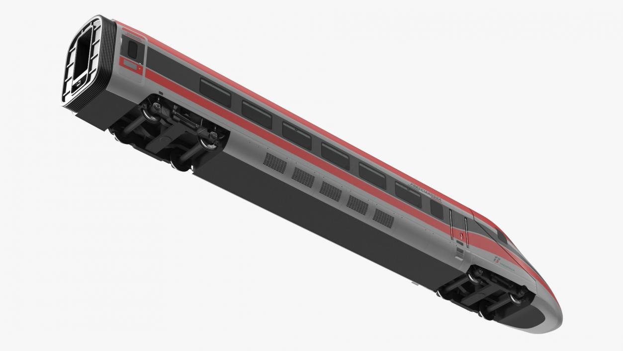 3D model ETR1000 High Speed Train Locomotive