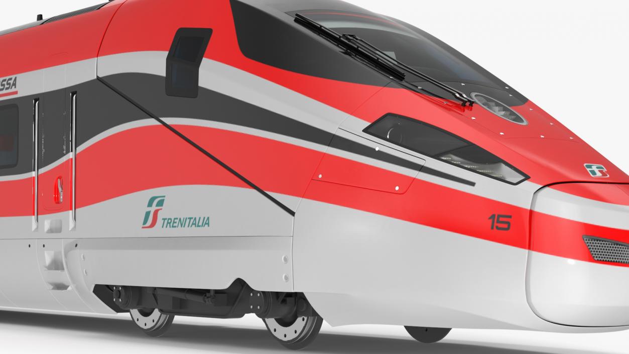 3D model ETR1000 High Speed Train Locomotive