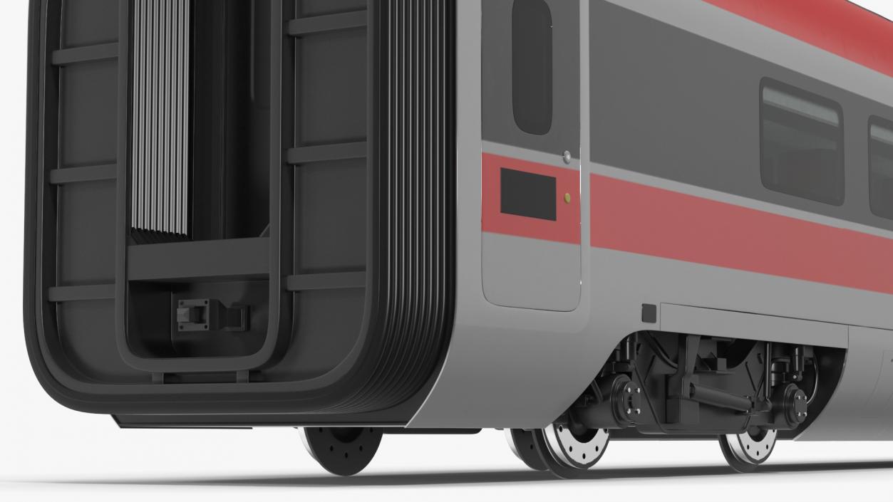 3D model ETR1000 High Speed Train Locomotive