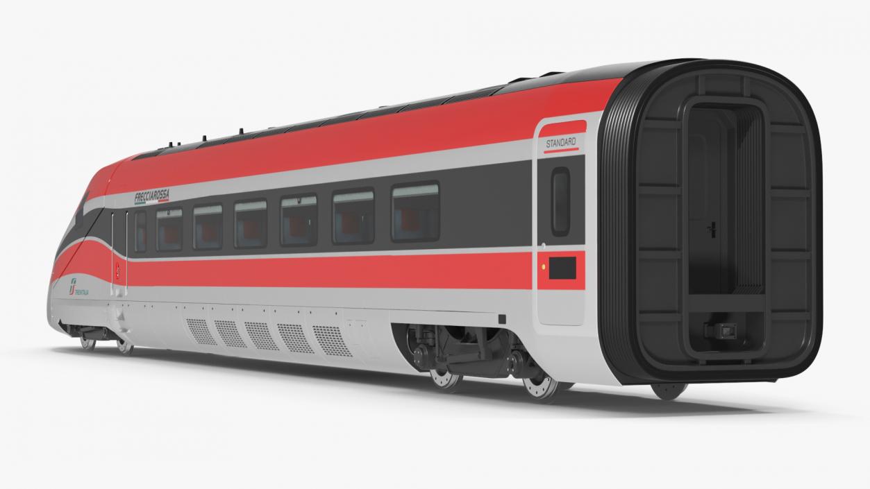 3D model ETR1000 High Speed Train Locomotive