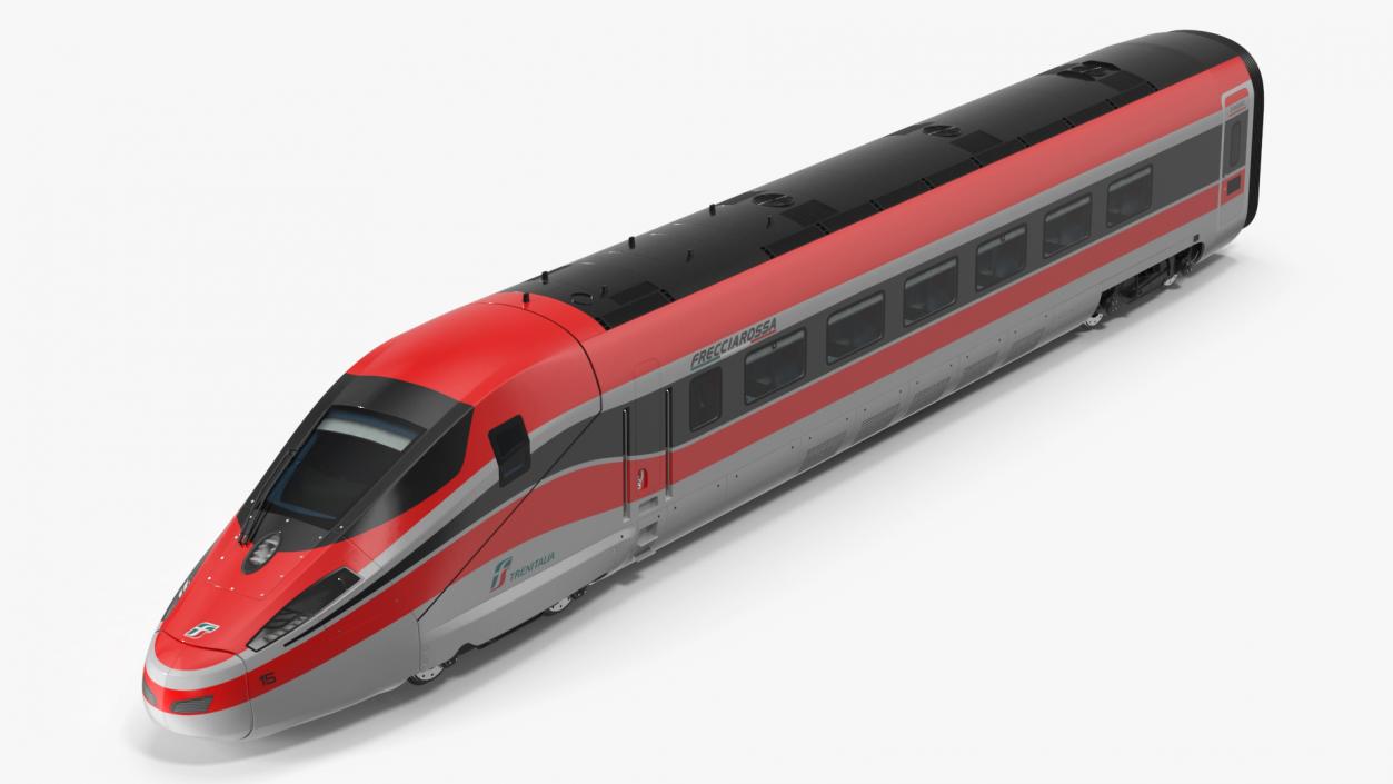 3D model ETR1000 High Speed Train Locomotive