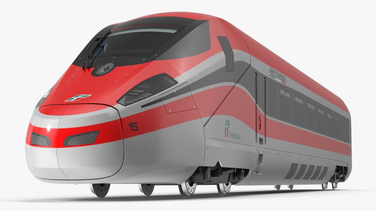 3D model ETR1000 High Speed Train Locomotive