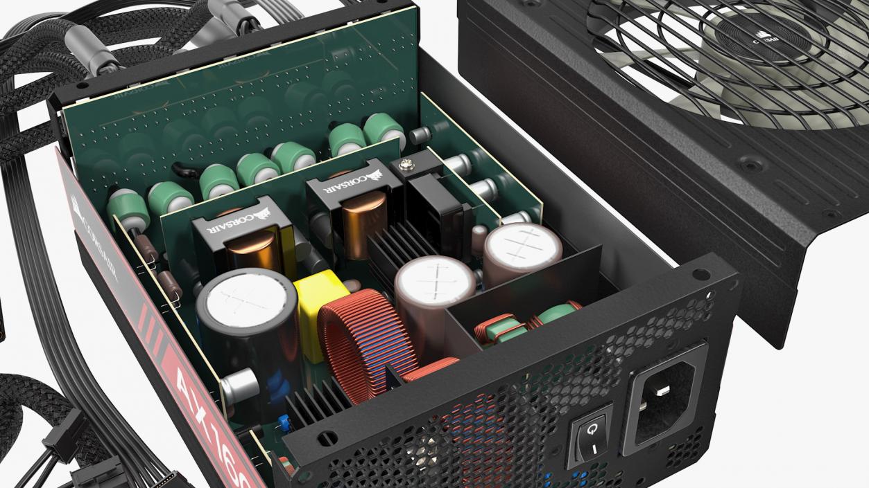 Computer Components Collection 6 3D