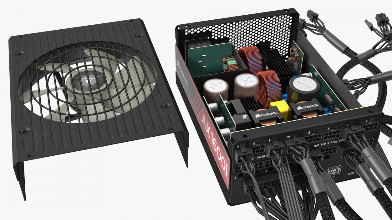 Computer Components Collection 6 3D