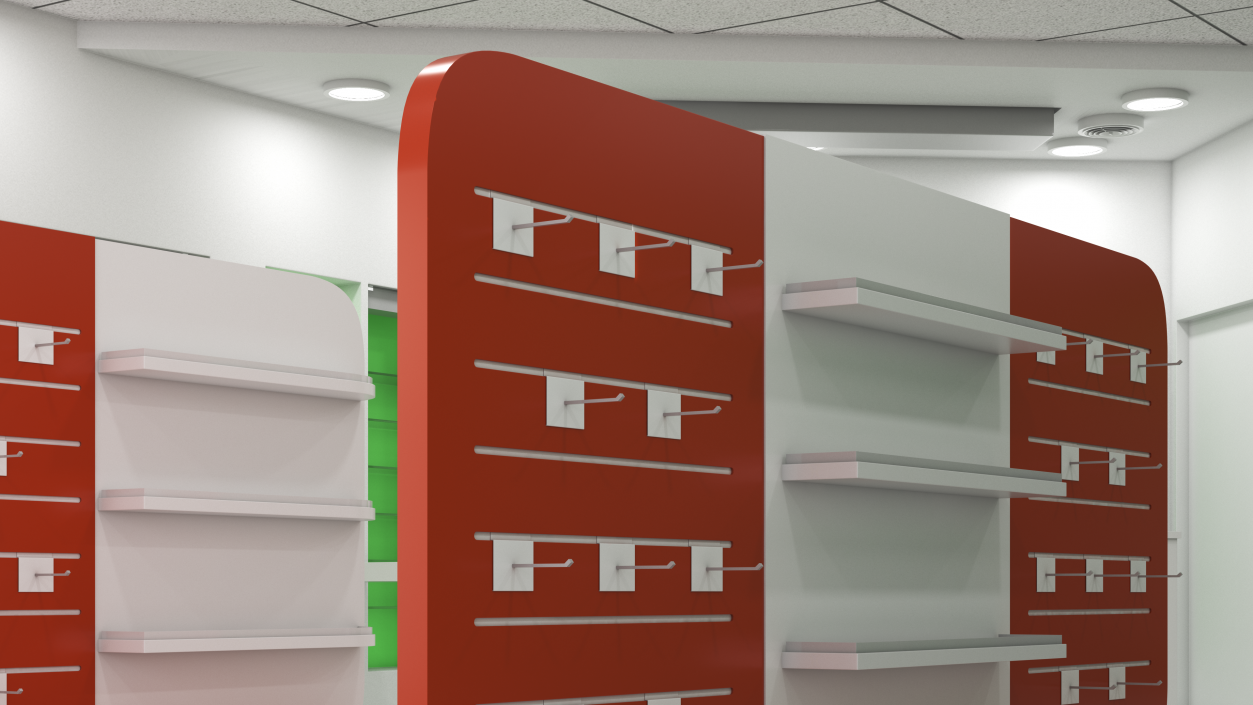 Store Display Stand 3D model