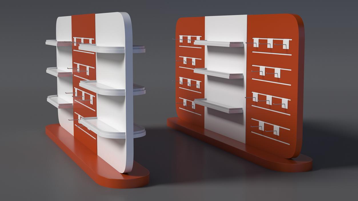 Store Display Stand 3D model