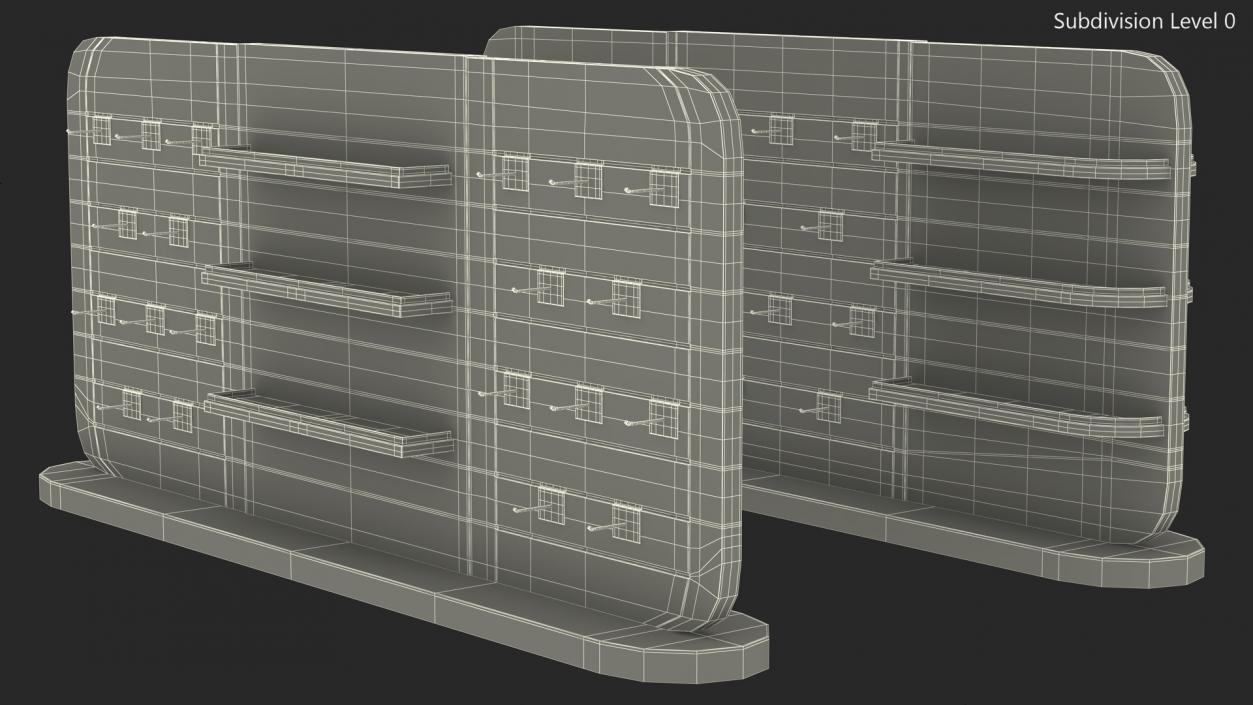 Store Display Stand 3D model