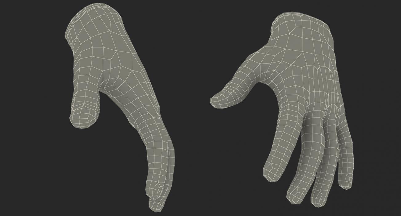 Football Handschuhe 3D model