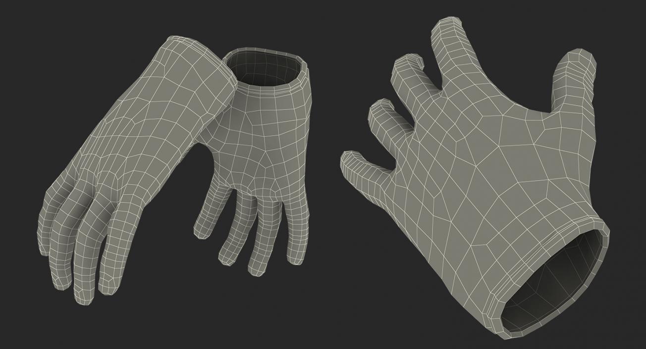 Football Handschuhe 3D model