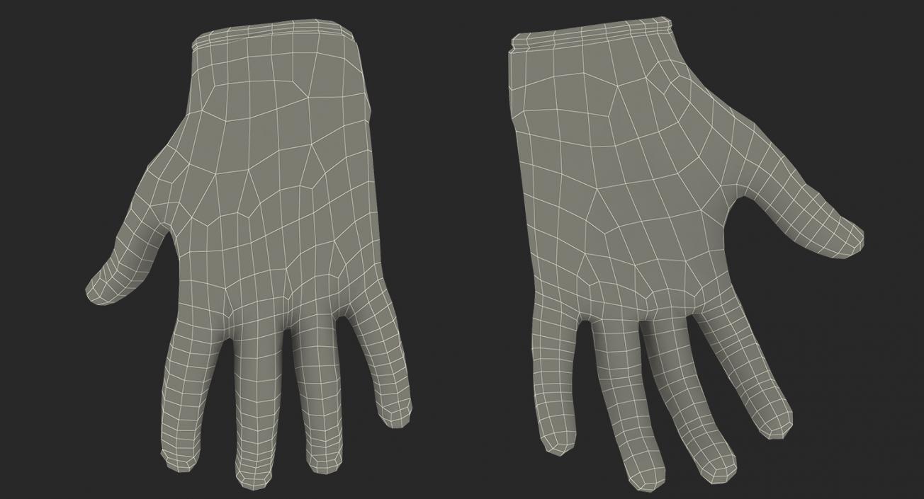 Football Handschuhe 3D model