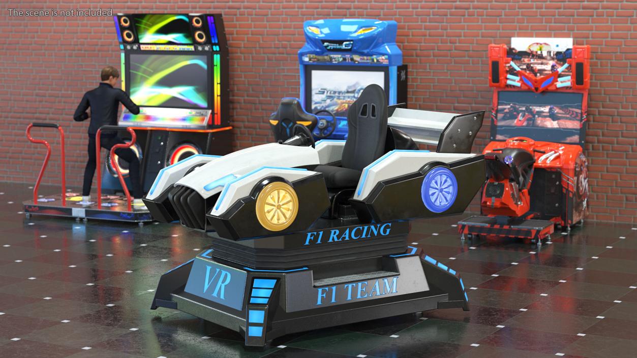 Virtual Reality Racing Game On Rigged 3D