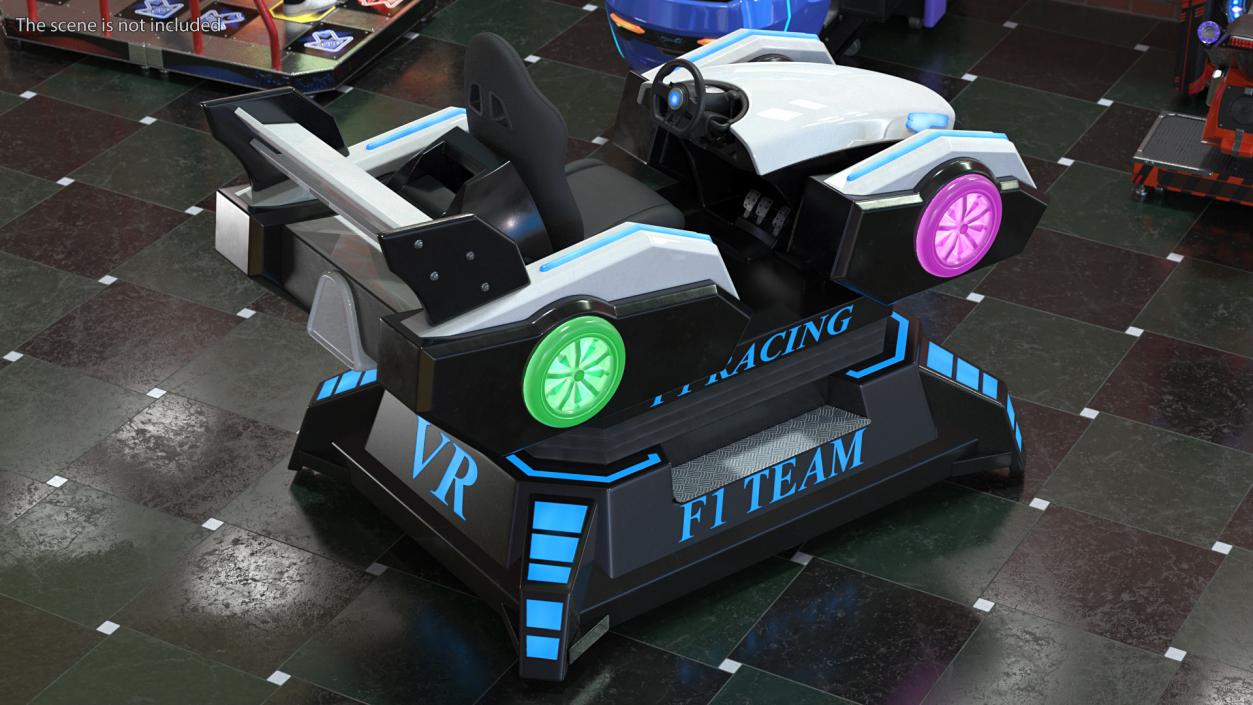 Virtual Reality Racing Game On Rigged 3D