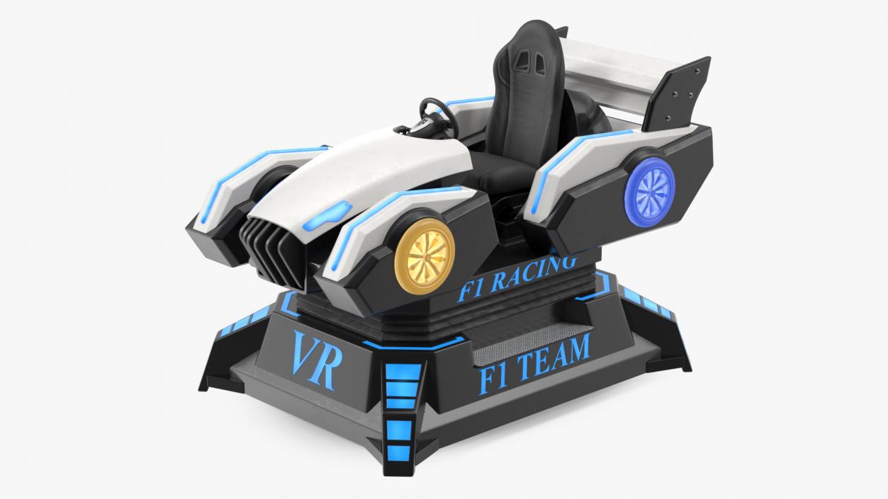 Virtual Reality Racing Game On Rigged 3D