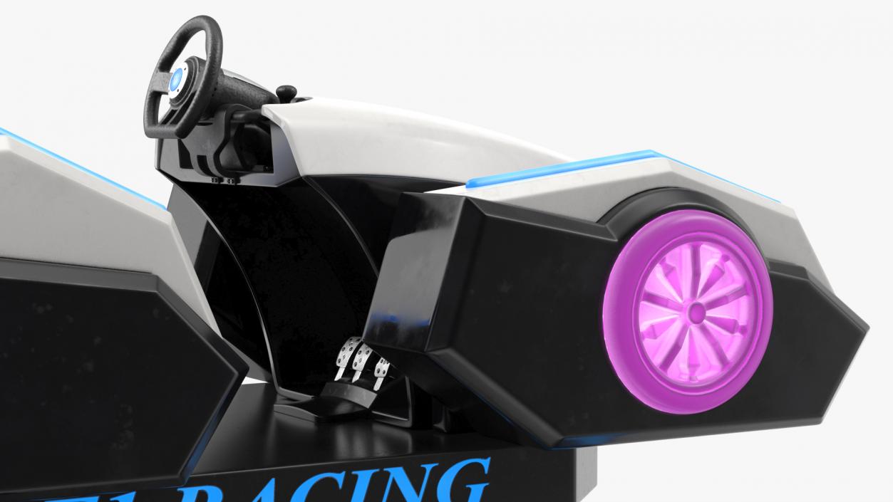 Virtual Reality Racing Game On Rigged 3D