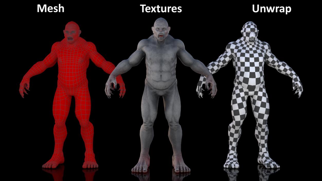 Monster Beasts Collection 4 3D