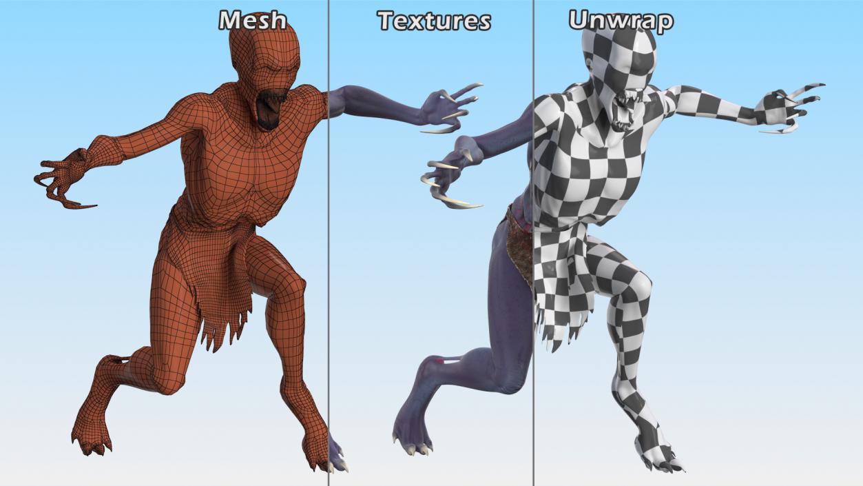 Monster Beasts Collection 4 3D