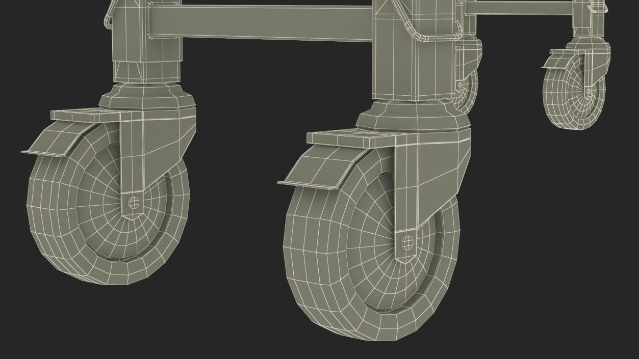 3D Multi Purpose Rolling Scaffolding model