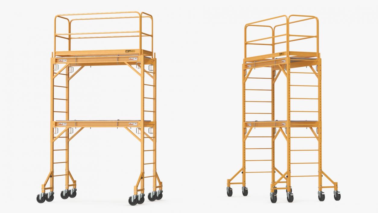 3D Multi Purpose Rolling Scaffolding model