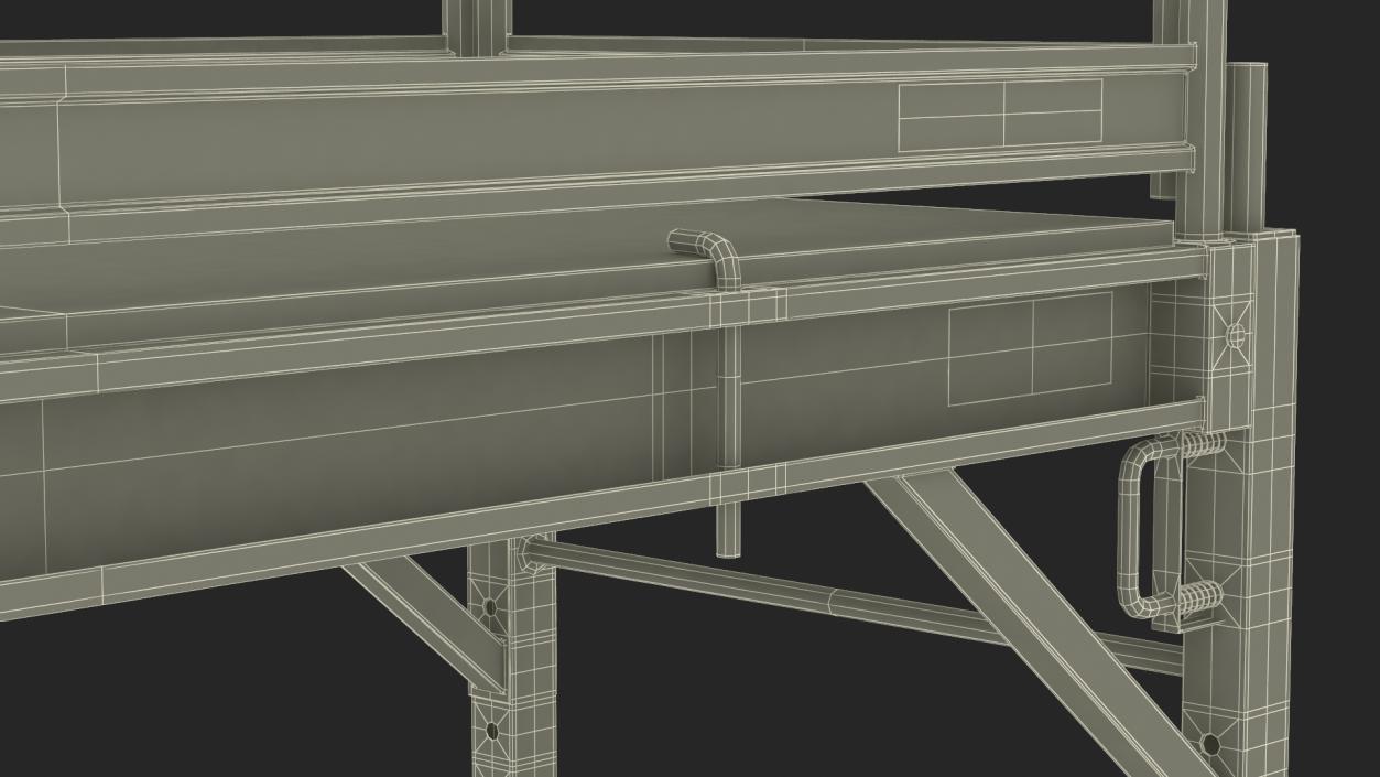 3D Multi Purpose Rolling Scaffolding model