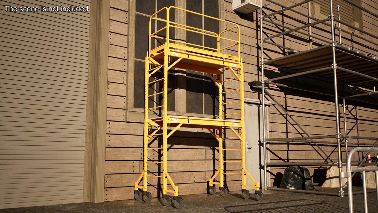 3D Multi Purpose Rolling Scaffolding model