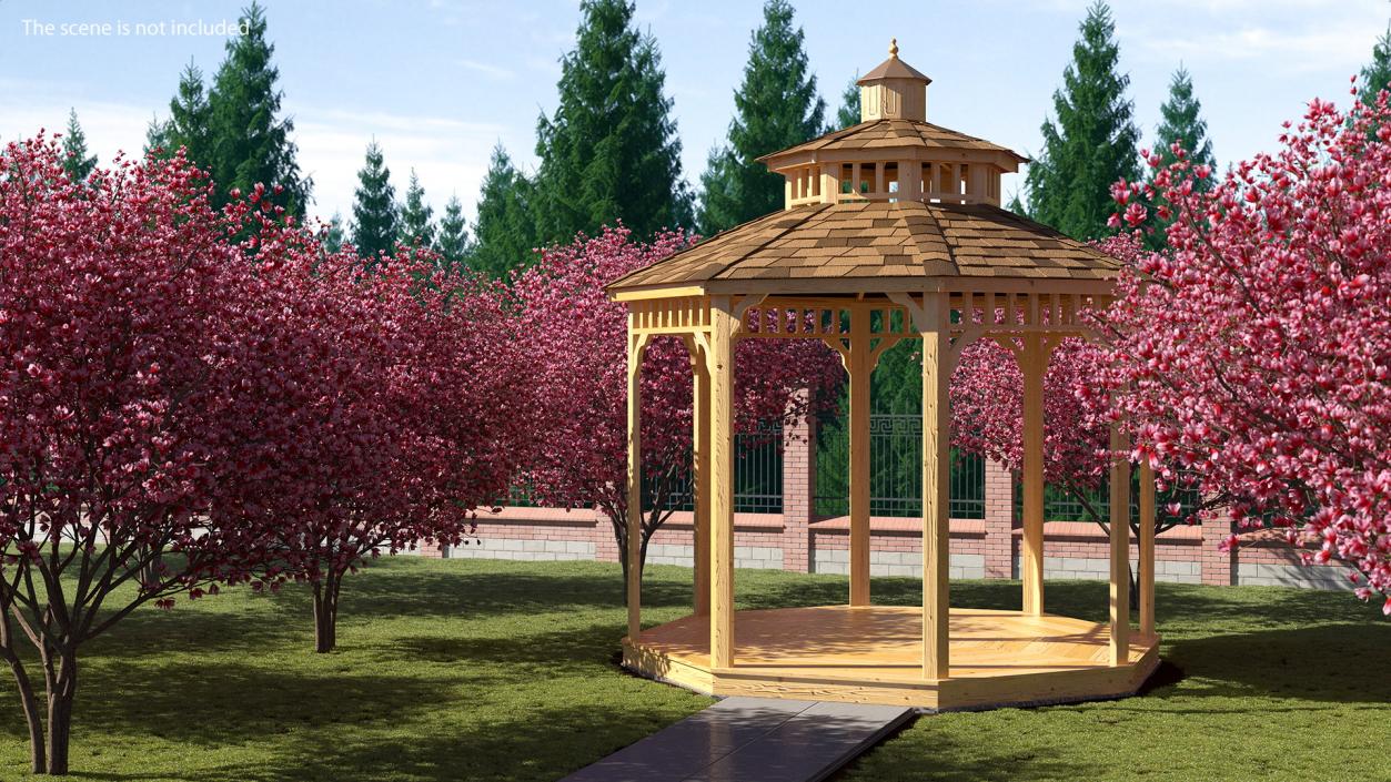 3D model Garden Gazebos Collection