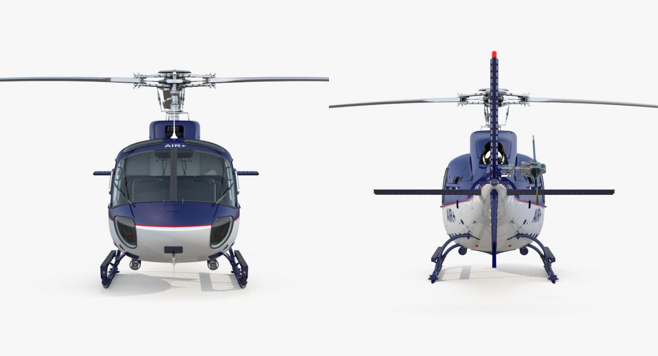 Light Utility Helicopter Eurocopter AS 350 3D