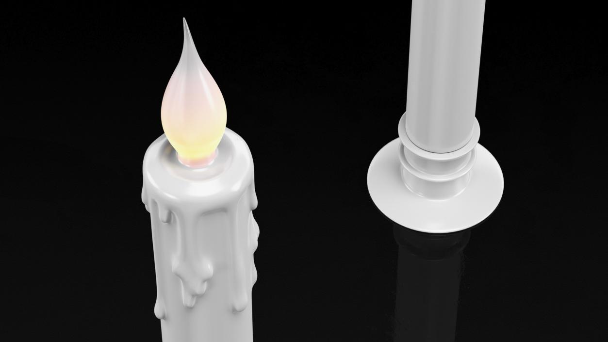 Electric Candles Collection 3D