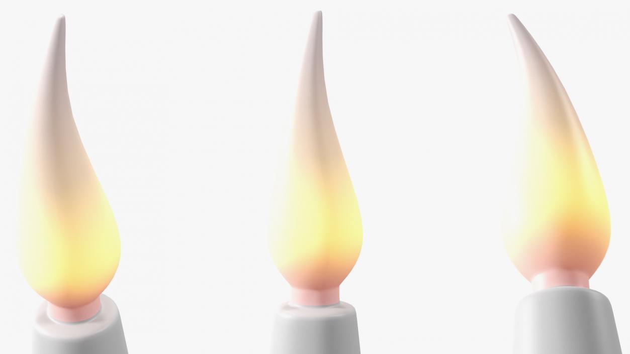 Electric Candles Collection 3D