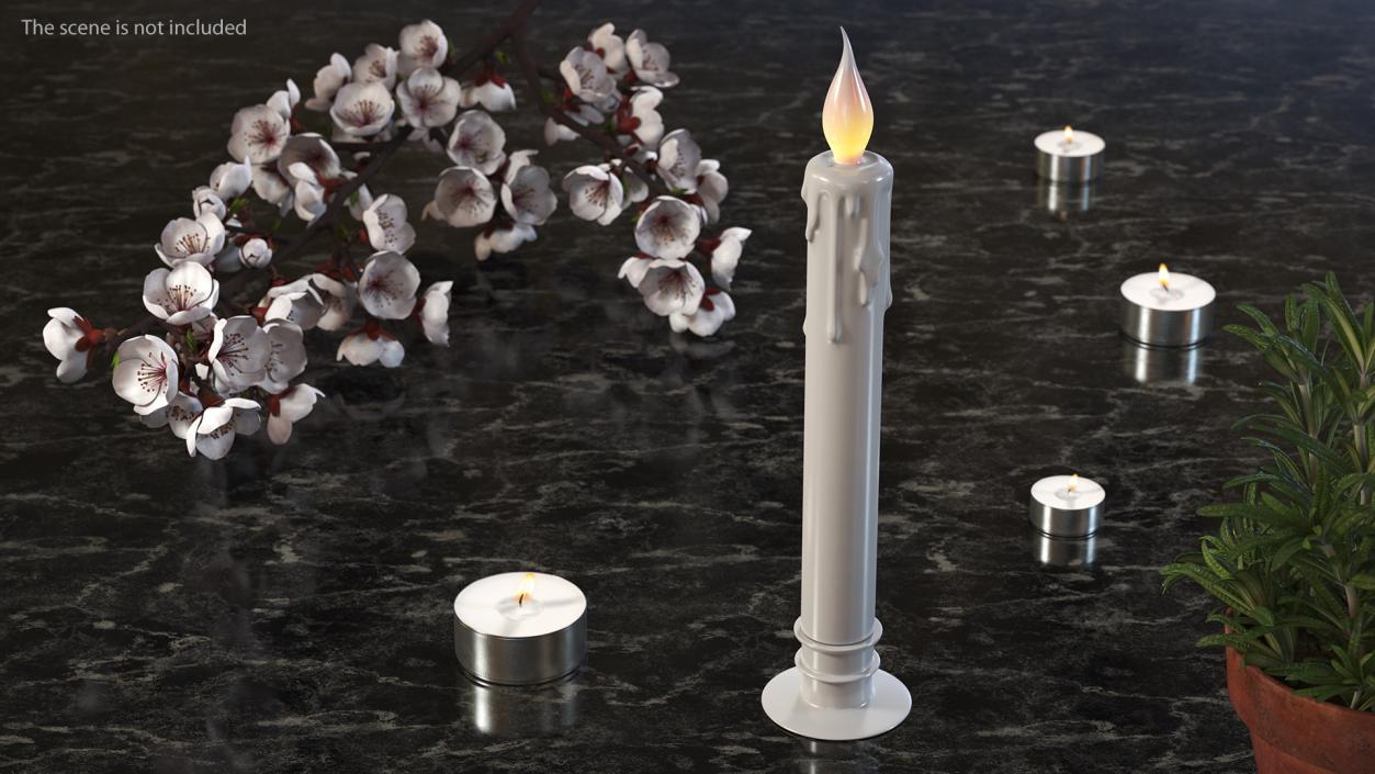 Electric Candles Collection 3D