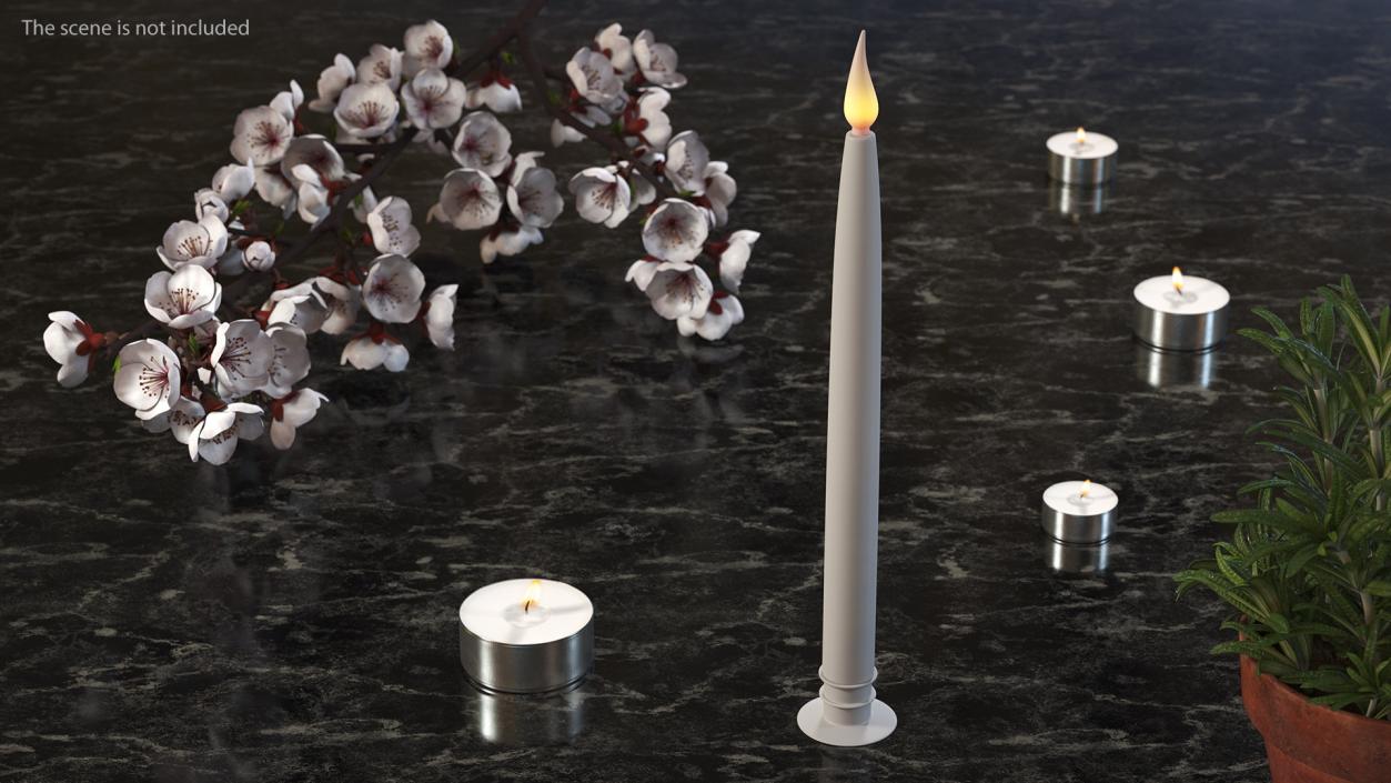 Electric Candles Collection 3D