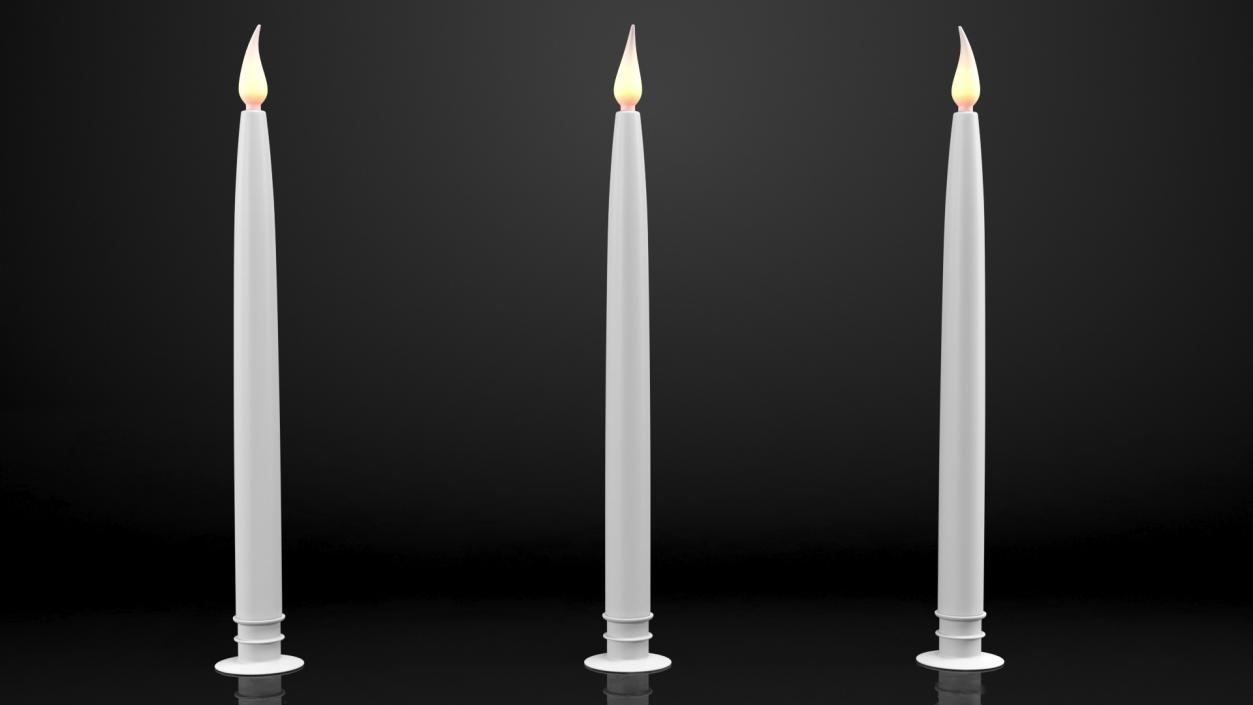 Electric Candles Collection 3D