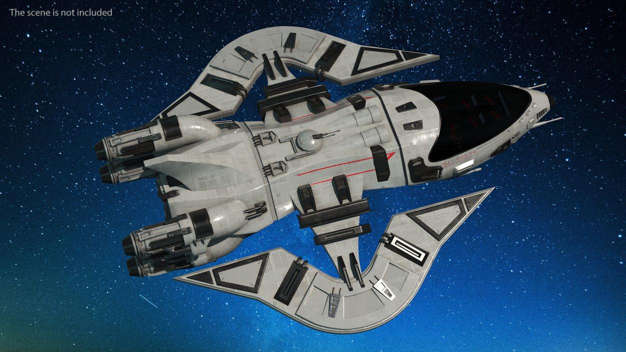 Futuristic Spaceships Collection 2 3D model