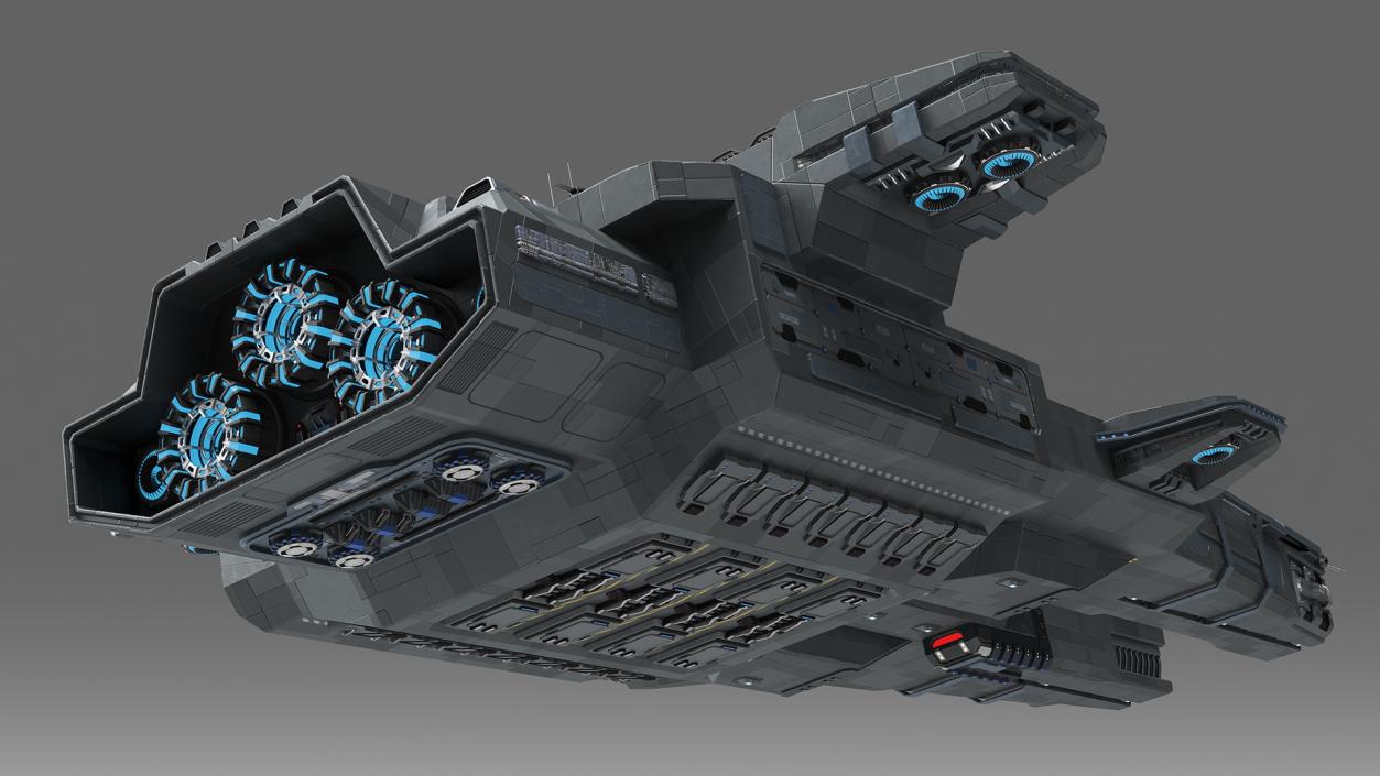 Futuristic Spaceships Collection 2 3D model