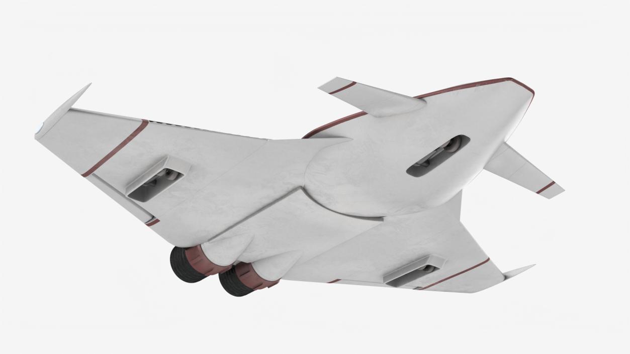 Futuristic Spaceships Collection 2 3D model