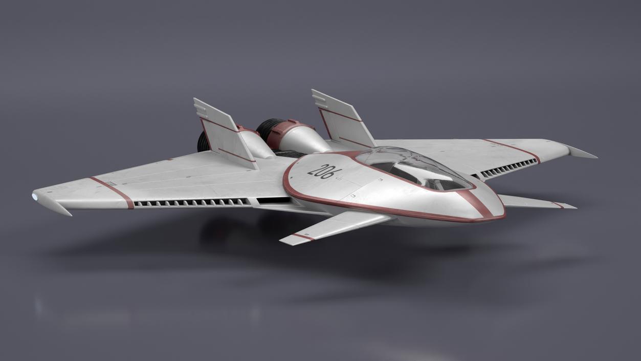 Futuristic Spaceships Collection 2 3D model