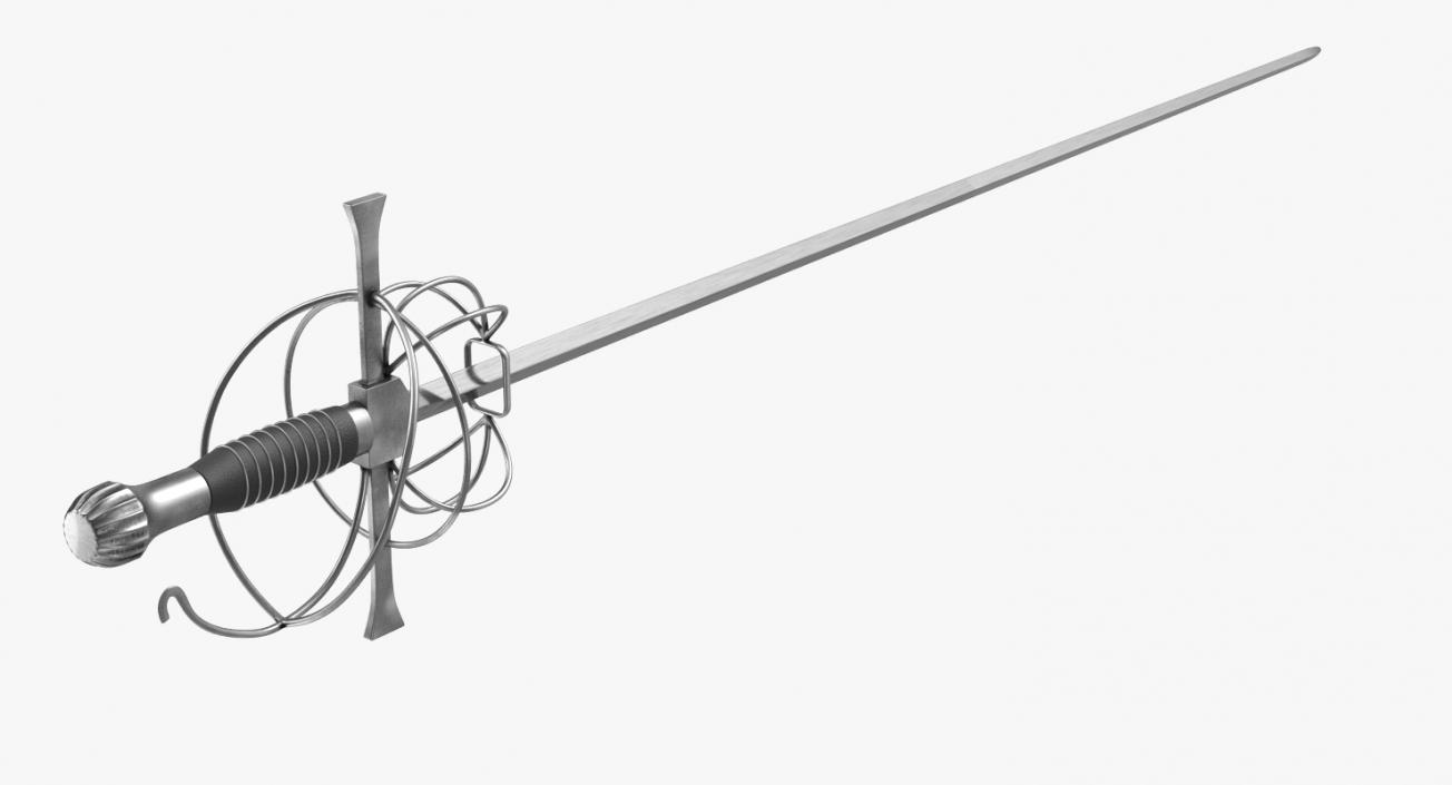 Rapier Sword 3D